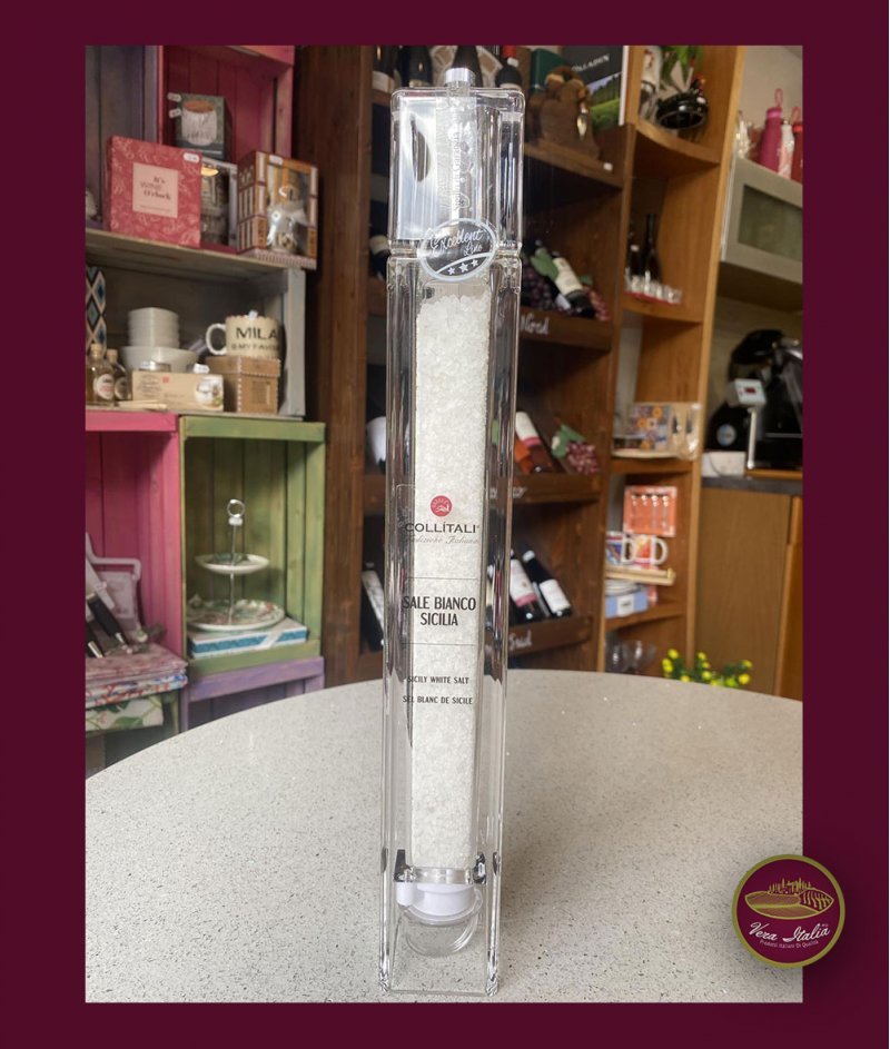 Голяма Мелница с Едра Морска Сол от Сицилия 40 cm - 290 g - Montosco Sapori da Vivere